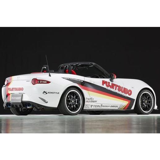 [個人宅配送可能] FUJITSUBO(フジツボ) マフラー A-RM KENSTYLEエアロ未塗装品セット マツダ ロードスター DBA-ND5RC 2015/05-2018/06 品番：250-42446の画像