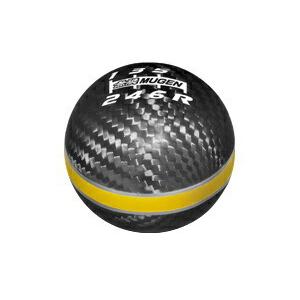 MUGEN(無限) カーボンシフトノブ イエロー S660 JW5 15/03-19/12 品番：54102-XLT-K2S0-YE