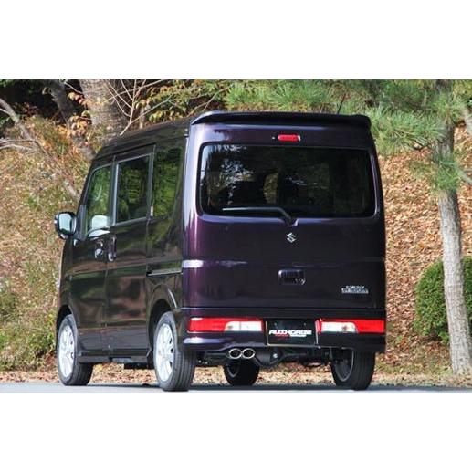 [個人宅配送可能] FUJITSUBO(フジツボ) マフラー A-K スズキ エブリイ ワゴン ABA-DA17W ターボ 2WD・4WD 2015/02- 品番：750-80421の画像
