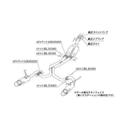 柿本改 柿本 改 マフラー Regu.06&R Dualセンター付 スバル レヴォーグ