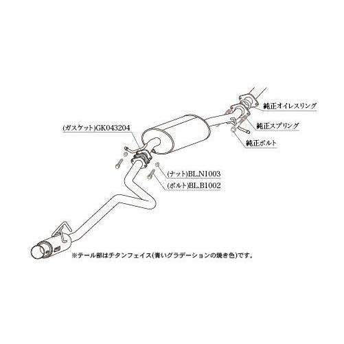 柿本改 柿本 改 マフラー GTbox 06&S ダイハツ タントカスタム 6BA