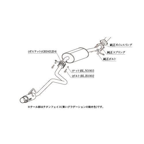 柿本改 柿本 改 マフラー GTbox 06&S ダイハツ タフト 6BA-LA900S 20/6