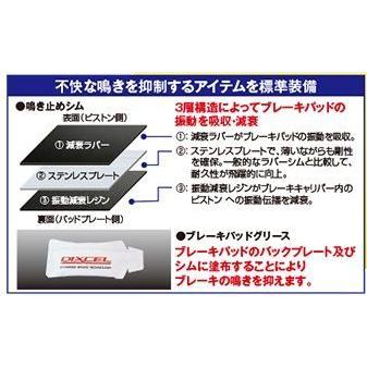 DIXCEL（ディクセル） 軽自動車用ブレーキパッド KPタイプ フロント