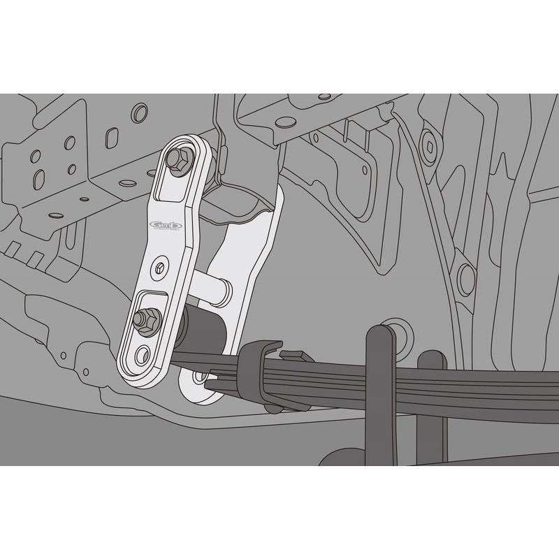 Genb(玄武) リフトアップシャックル ［1.5インチ/2.0インチ］ 品番