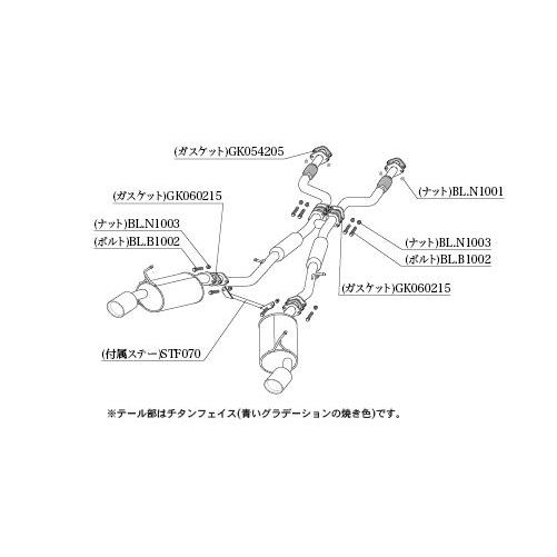 柿本改 柿本 改 マフラー Class KR センター付 日産 フェアレディZ 3BA