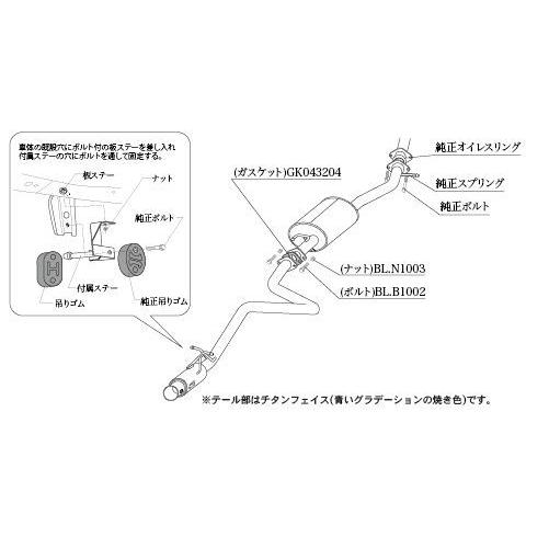 柿本改 柿本 改 マフラー GTbox 06&S マツダ フレアクロスオーバー 5AA