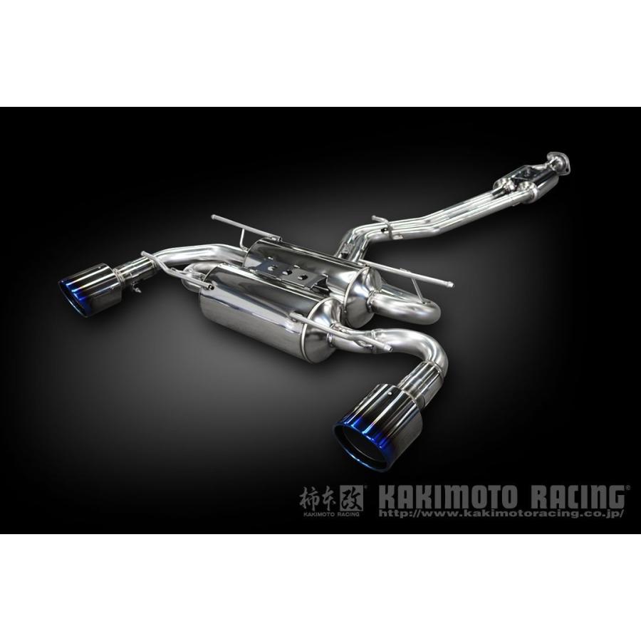 柿本改 柿本 改 マフラー Class KR チタンフェイステールDualセンター
