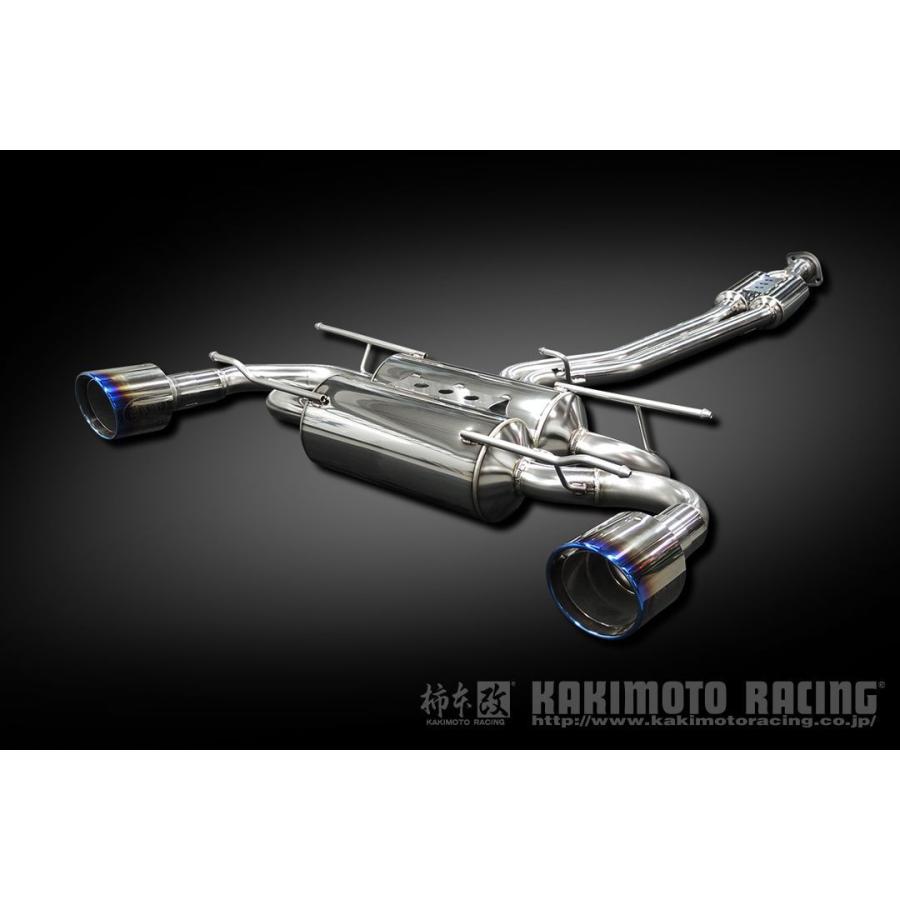 柿本改 柿本 改 マフラー Class KR チタンフェイステールDualセンター