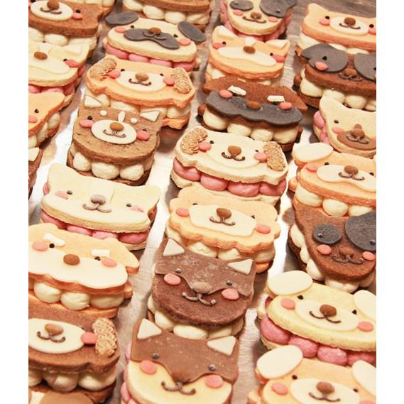 犬 ペット用 誕生日 ケーキ 無添加 通販 ワンバーグ発酵ケーキ ミニチュアシュナウザーみたいなタイプ おやつ ご褒美 デコレーションケーキ Wb05 はなとしっぽ 通販 Yahoo ショッピング