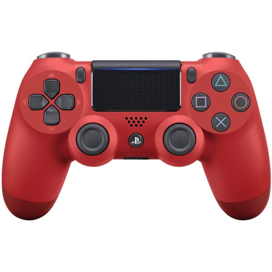 純正 PS4 ワイヤレスコントローラー(DUALSHOCK4) マグマ・レッド｜hanatotora1