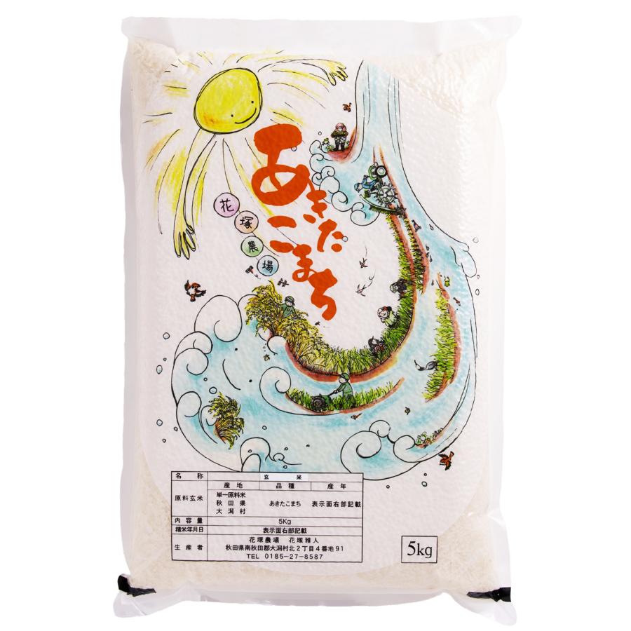 あきたこまち 玄米 令和7年産 秋田県産 特別栽培米 5kg 【2月28日発送