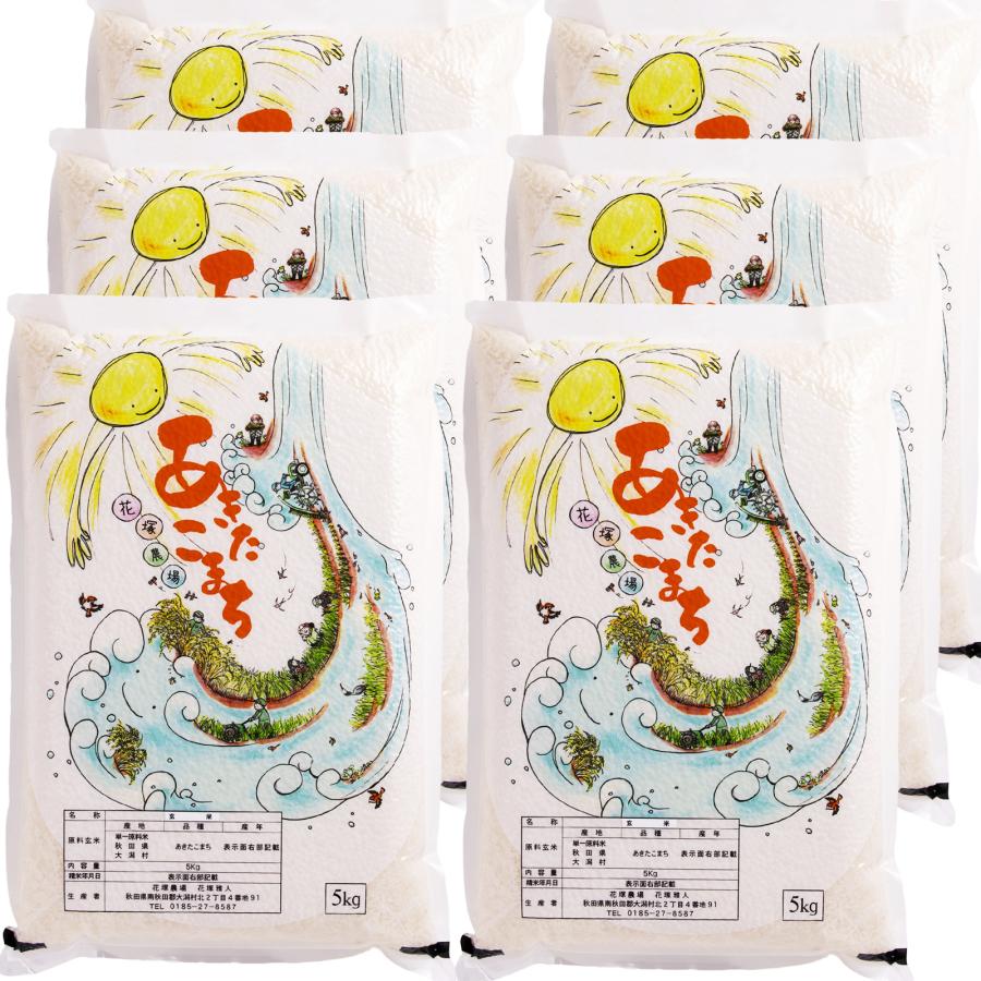 あきたこまち 玄米 令和7年産 秋田県産 特別栽培米 30kg 【3月13日発送