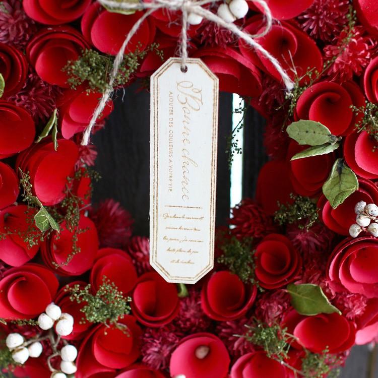 flower（ファッション） ドライフラワー リース Lサイズ 風水リース