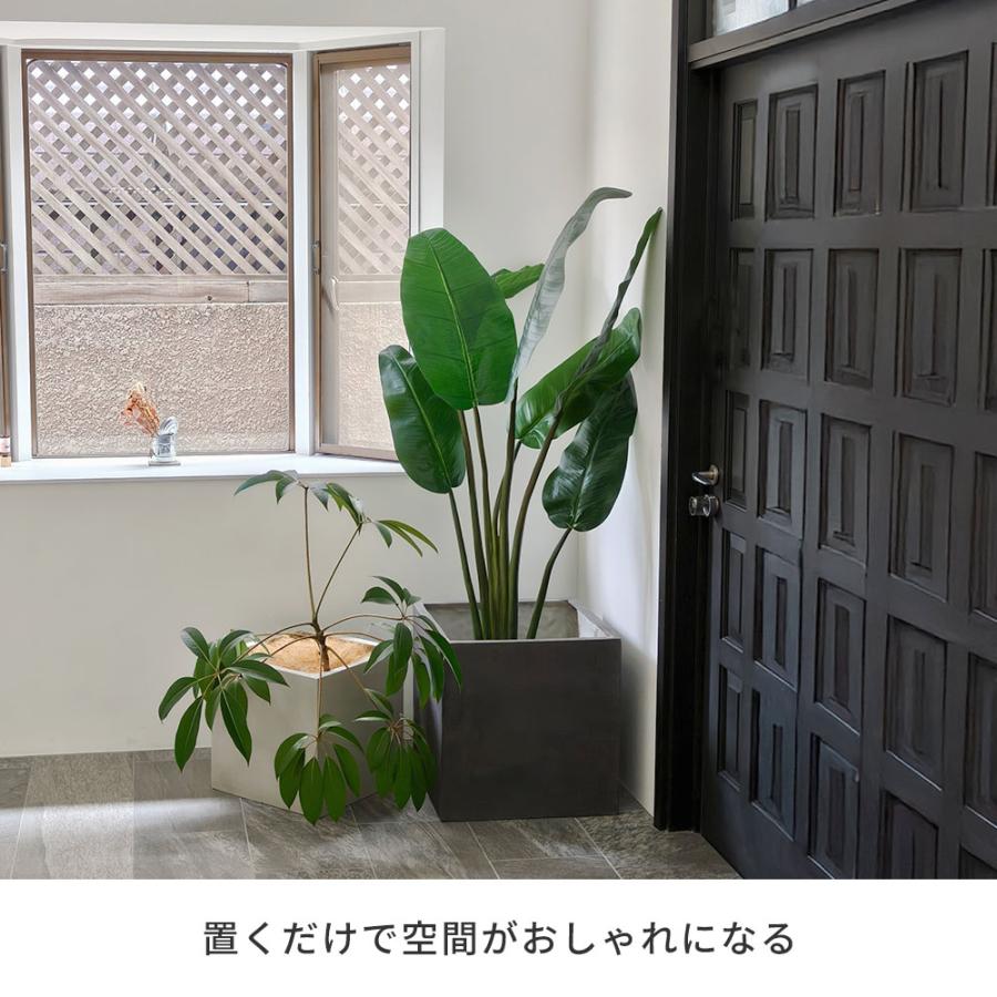 「GRITTE」 グリッテ 石調FRPプランター 幅40 (角型) E001-CU400 【住まいスタイル直送品】の画像