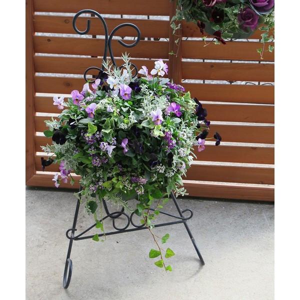 季節のおまかせ 花うるるハンギング 寄せ植え Mサイズ(開花期:11月-5