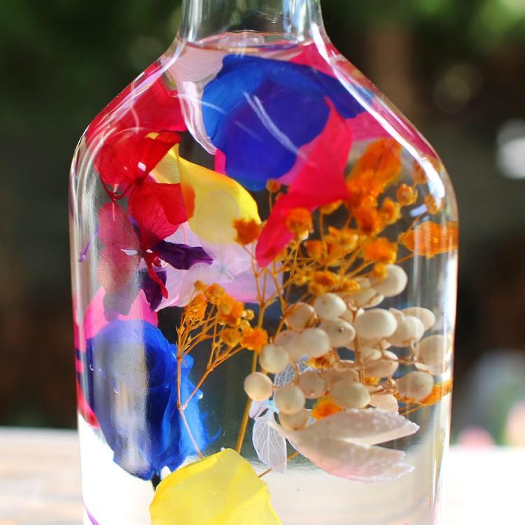 ウイスキーグラス・Vivid ビビッド] 花うるるのハーバリウム新作