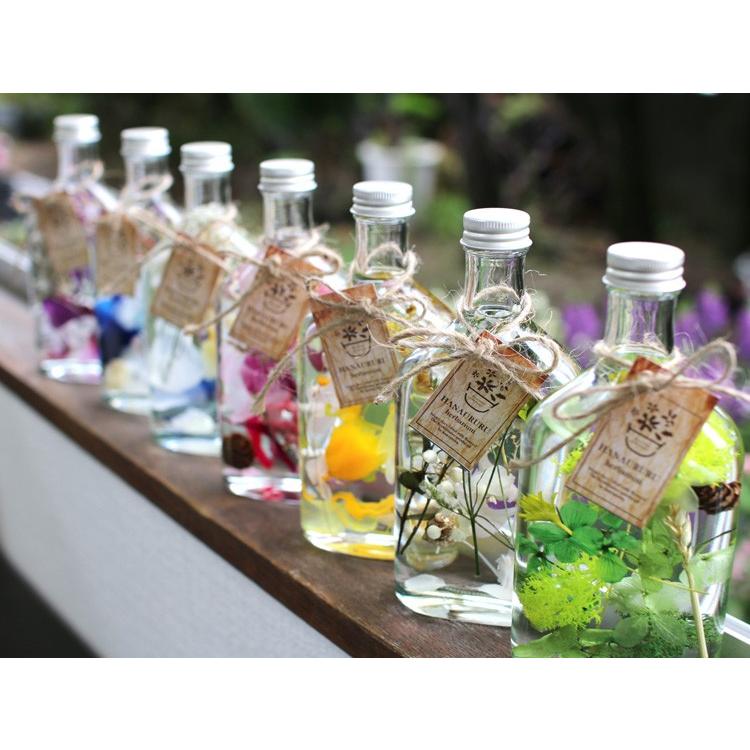 ハーバリウム ギフトに最適 [ウィスキーボトル] 選べる7色 (200ml入  