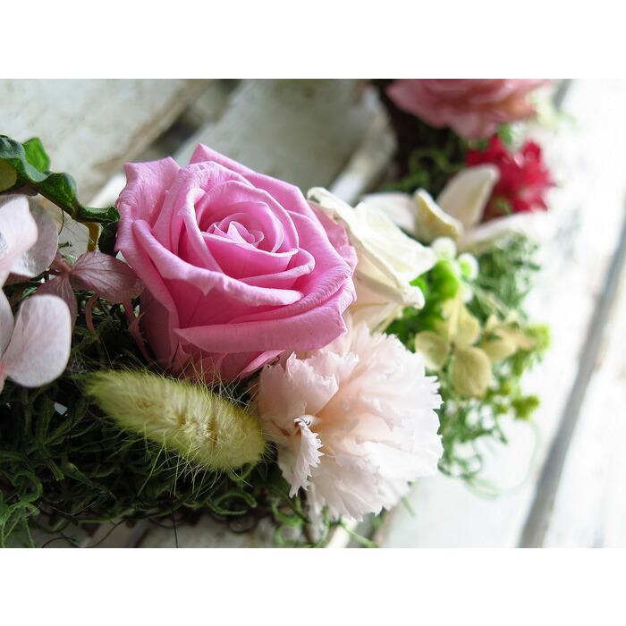 flower ＼母の日 遅れてごめんね配送／花うるる 玄関 リース