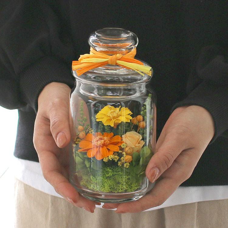 プリザーブドフラワー ピアンタボトル かわいい フラワーアレンジメント ギフト プレゼント 送料無料 内祝 内祝い Puriza Map 1903bottle 花うるる ハンギング 寄せ植え通販 通販 Yahoo ショッピング
