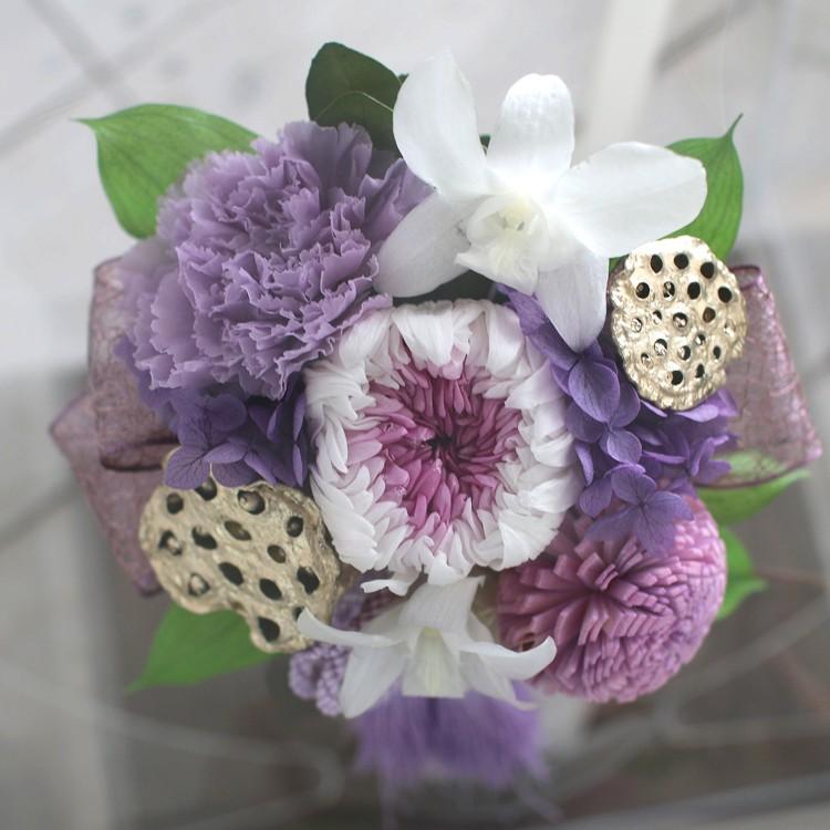 プリザーブドフラワーお供え花のアレンジ ちとせ お供え 仏花 ご仏前 仏壇 献花 初盆 仏事 命日 お盆 供花 お彼岸 ペット 送料無料 Puriza Osonae Map 1915 花うるる ハンギング 寄せ植え通販 通販 Yahoo ショッピング