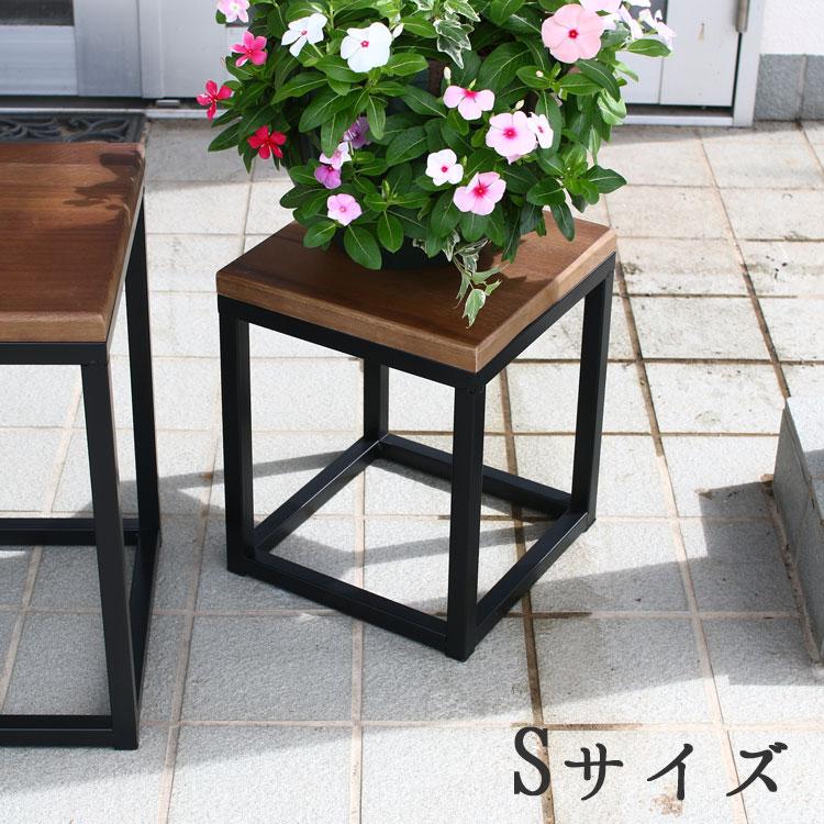 現品限り Sサイズ フラワースタンド アイアン花台TP-165S アイアン製