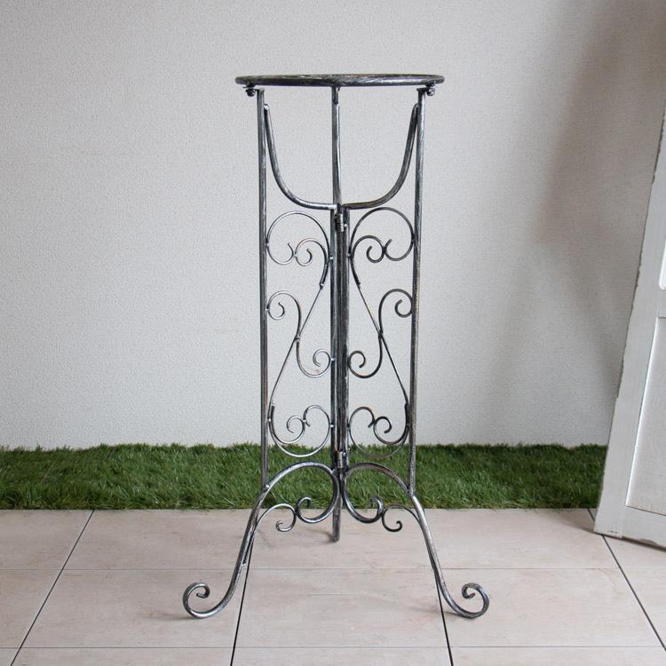 フラワースタンド 花台「16 スタンド L」『AWFS-L80B』 高さ78cm