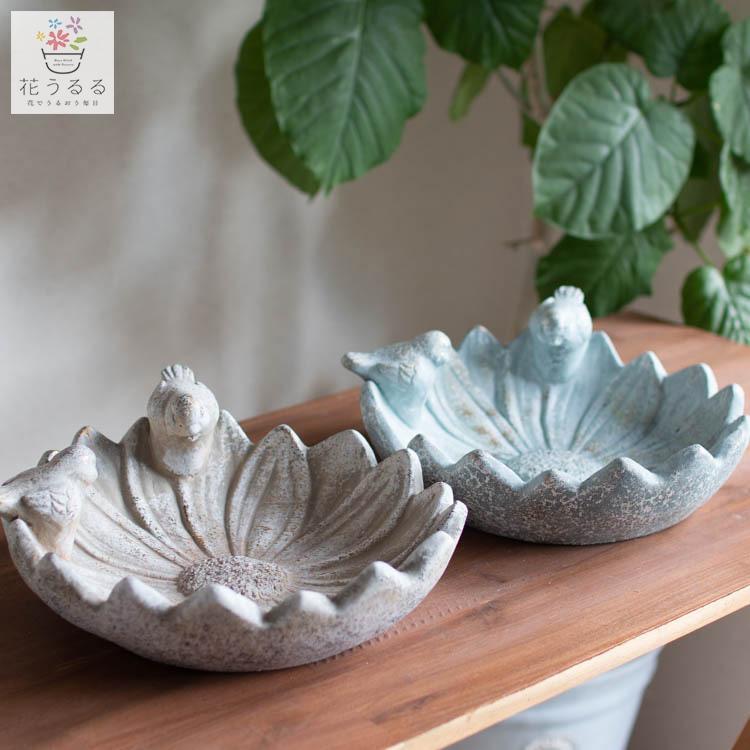 テラコッタ バードバス