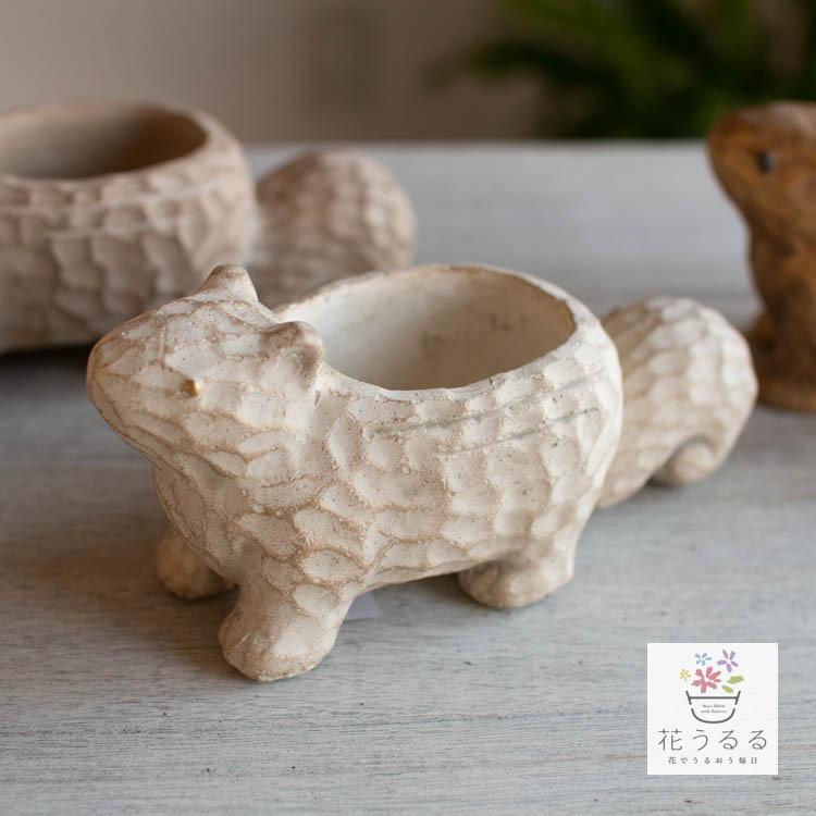 鉢『シルワポット リス L』(デルキ 植木鉢 プランター