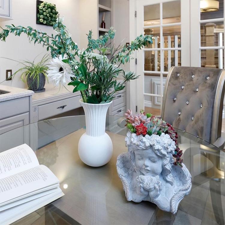 植木鉢 楽天市場】植木鉢 FEEL THE GARDEN セメントプランター スクエア