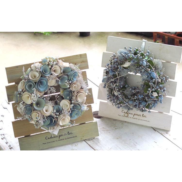 フラワーリース用 木製リース スタンド プリザーブドフラワー リース スタンド 台 フラワースタンド Siz Paseo Wf75 29 花うるる ハンギング 寄せ植え通販 通販 Yahoo ショッピング