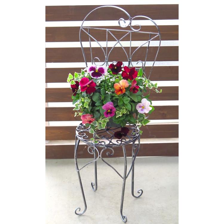 アイアンチェアー ハンギングスタンド プレート付き ハート型 Typed こんなハンギングスタンドがほしかった 雑貨 ガーデニング スタンド Stand Hart D 花うるる ハンギング 寄せ植え通販 通販 Yahoo ショッピング