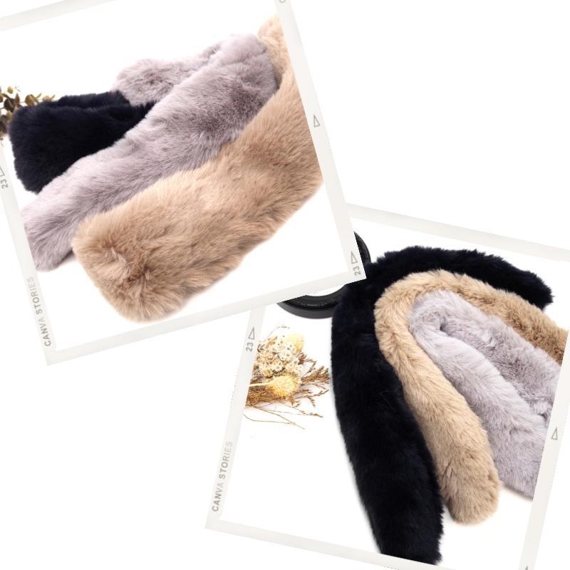 Aness(アネス)ふわふわファー 付け襟 無地 ミニ ティペット 付襟 Aness(アネス)ふわふわファー 付け襟 無地 ミニ ティペット 付襟