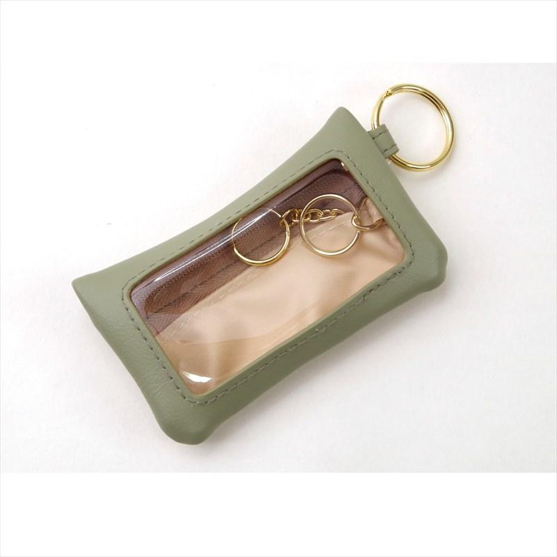 多機能 スマートキーケース キーポーチ バイカラー GKP0011 FLOWERING