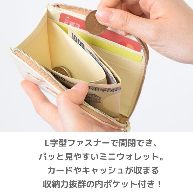 Flowering FLOWERING フラワーリング L字型 ミニ 財布 ベア Flowering FLOWERING フラワーリング L字型 ミニ 財布 ベア