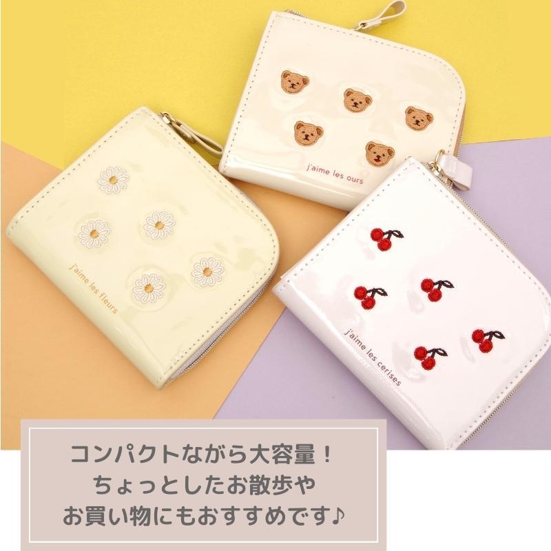 Flowering FLOWERING フラワーリング L字型 ミニ 財布 ベア Flowering FLOWERING フラワーリング L字型 ミニ 財布 ベア