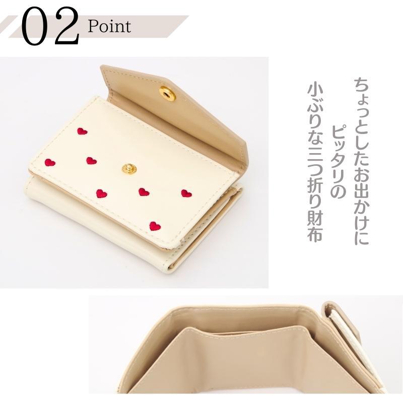 Flowering フラワーリング ハート 三つ折り 財布 札入れ 小銭 Flowering フラワーリング ハート 三つ折り 財布 札入れ 小銭
