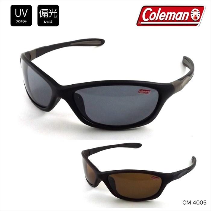Coleman コールマン CM-4005 スポーツサングラス サングラス 偏光レンズ UVカットスポーツ アウトドア 登山 釣り 海 正規品