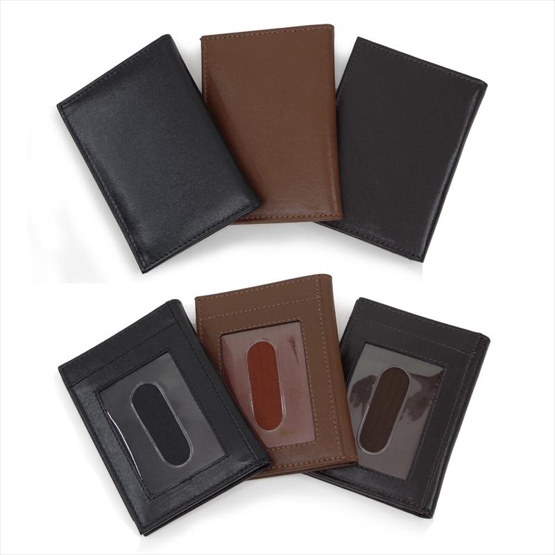 Marib select 牛革 二つ折り カードケース 定期入れ IDケース パス