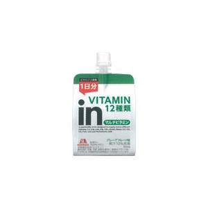 4個セット】森永製菓 inゼリー マルチビタミン 180g (4902888724558-4