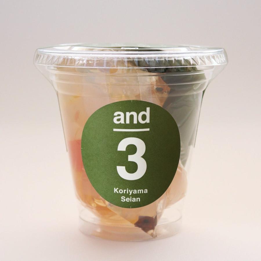 郡山製餡 and3 あんこ屋のあんみつ 抹茶 240g (4972180180321) : 花x花