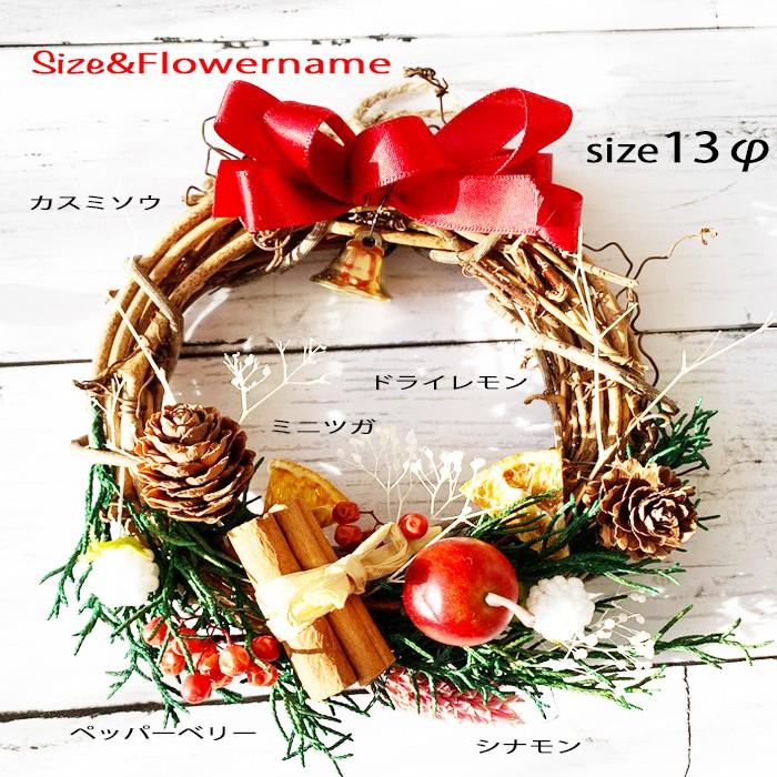 christmasハーバリウム・christmasリースセット ワークショップ