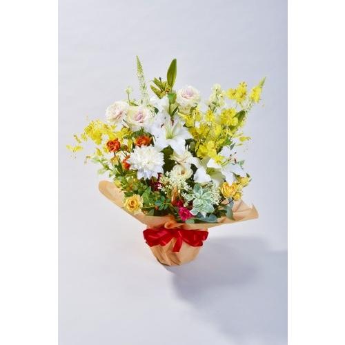 お祝い 造花 アレンジメント 送料無料　｜hanaya-flowers｜02