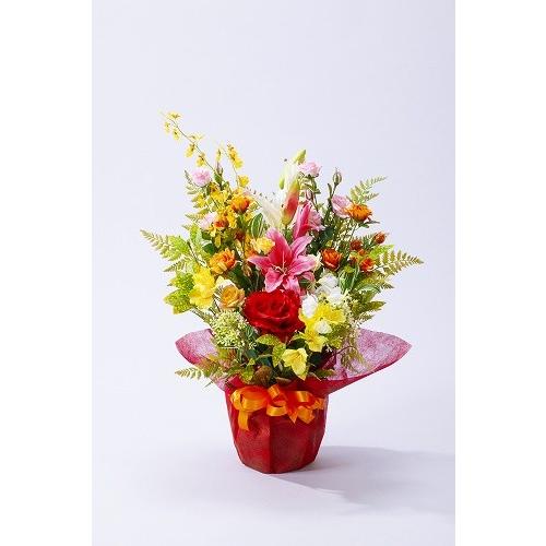 お祝い 造花 アレンジメント 送料無料　｜hanaya-flowers