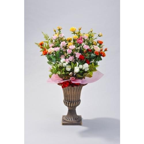 祝賀会 造花 照明ランプ付き添い人薔薇申し合わせ 貨物輸送無料 花、ガーデニング-造花、アートフラワー-スタンド花