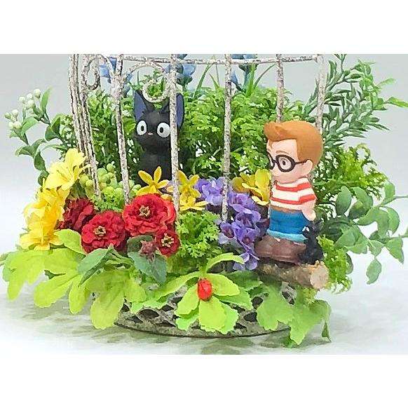 光触媒 魔女の宅急便 「キキ＋ジジ＆トンボ・鳥かごの花園」 : はなや