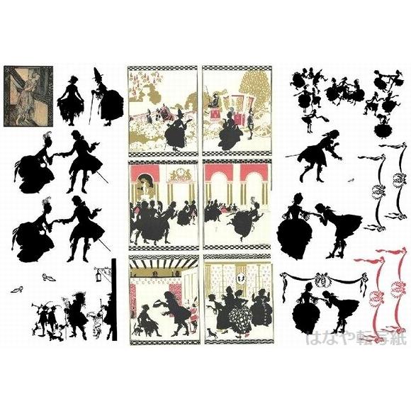 ポーセラーツ 白磁用転写紙 シンデレラ : はなや転写紙 - 通販 - Yahoo