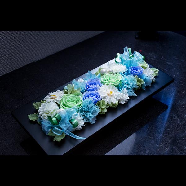 プリザーブドフラワー 退職祝い プレゼント 壁掛け 内祝い 開店祝い ギフト 開業祝い 花 希少 誕生日 還暦 クリアケース付き 熨斗