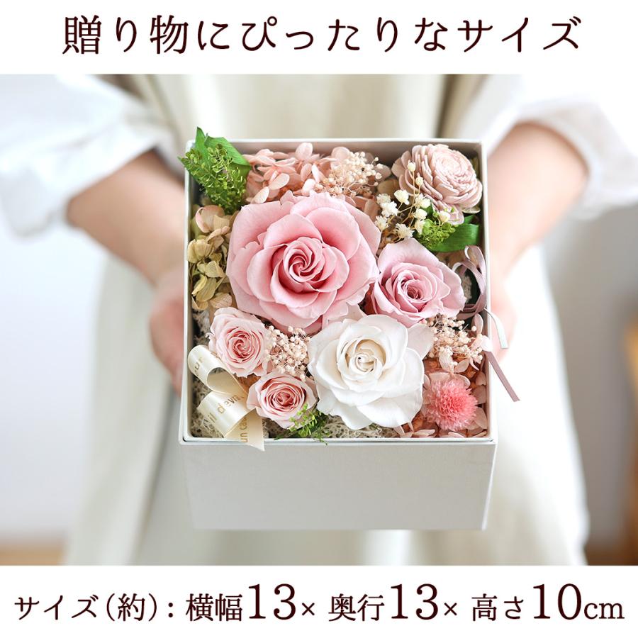 フラワーマーケット花由 プリザーブドフラワー 誕生日 プレゼント 花