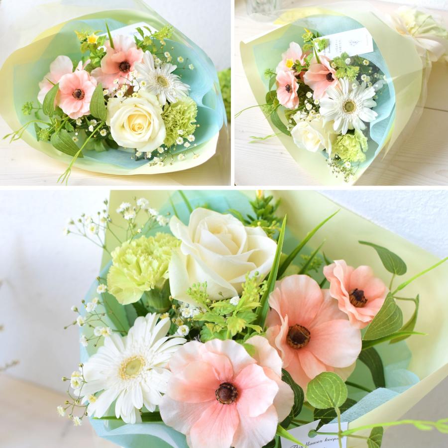 25本白バラブーケ アートフラワー 造花 特別なプレゼントお祝い 好きな