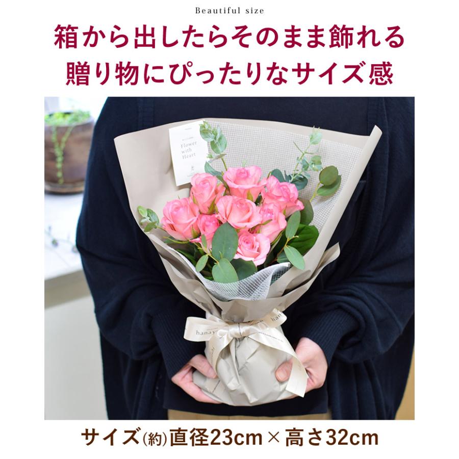 フラワーマーケット花由 バラ尽くしの そのままブーケ (R) ローザ
